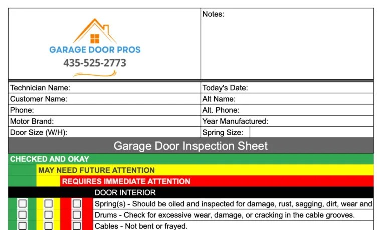 Free Garage Door Safety Inspections by Garage Door&nbsp;Pros